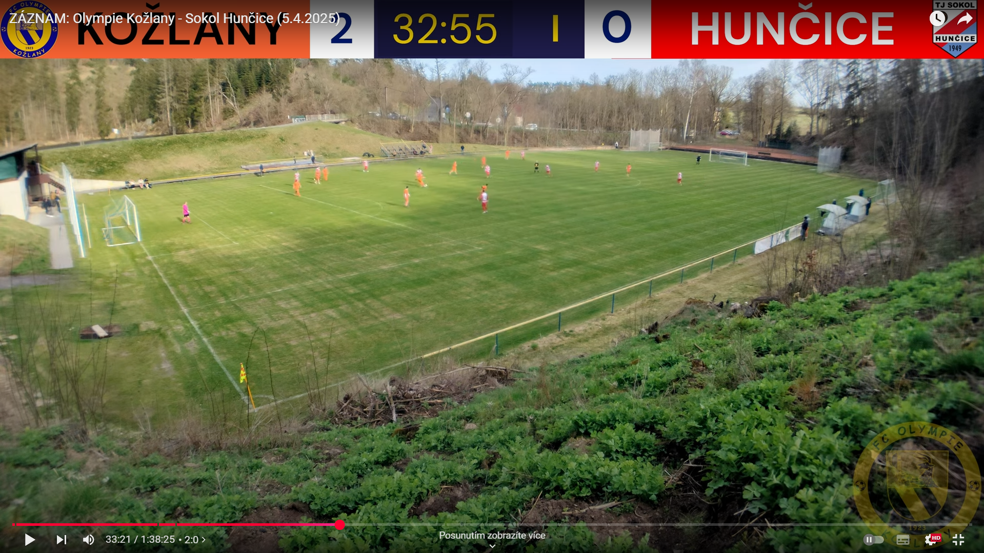 12.4.2025 Kožlany vs. Hunčice (2:1) - offside1